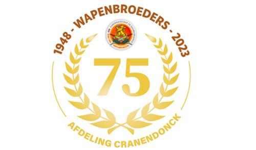 Uitnodiging receptie 75 jaar Afdeling Cranendonck op 17 november