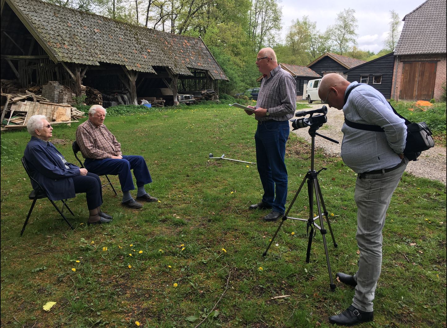 Start video-opnames als voorbereiding 75 jaar bevrijding Goirle