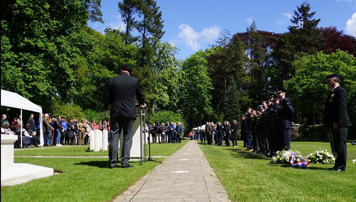 Herdenking Ereveld begraafplaats Gilzerbaan in Tilburg