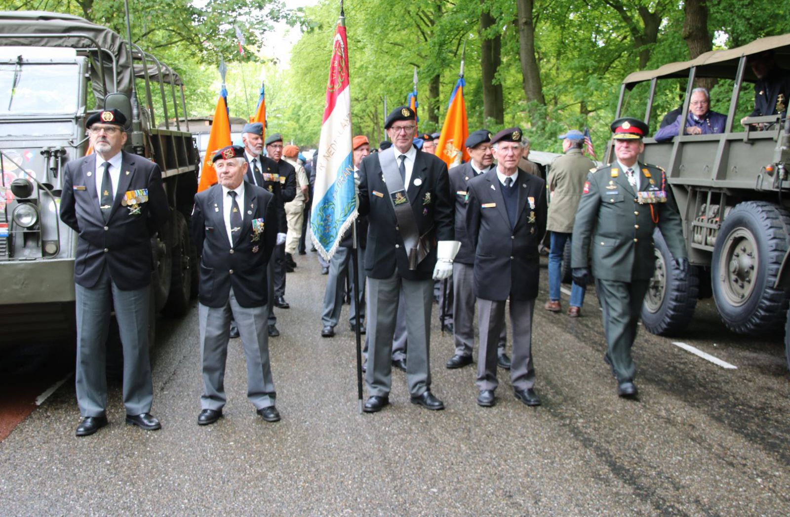 Bevrijdingsdefilié in Wageningen