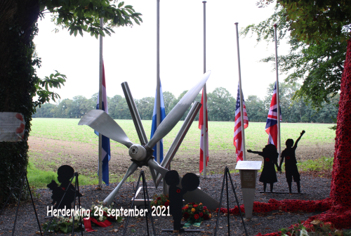 Herdenking monument bij Abdij Lilbosch (Pey)