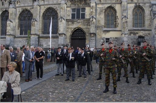 Herdenking Bevrijding Thorn door brigade Piron