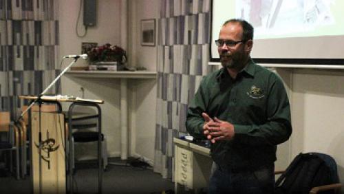 Lezing Slag om Roerdriehoek door Roy Pfennings bij Afd. Roermond en Venlo