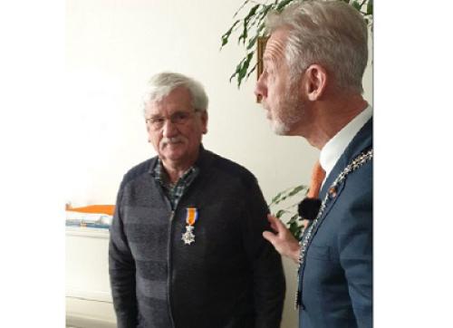 Koninklijke onderscheiding voor Jan Litjens, Afd. Roermond en Venlo
