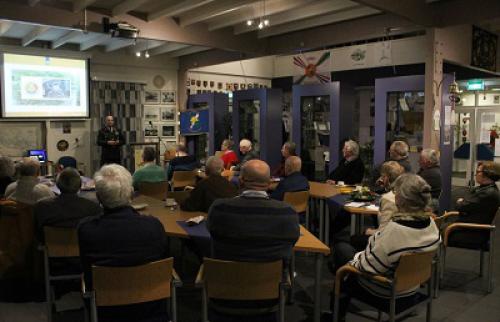 Presentatie Lkol Rob Sommers over rol Inspecteur Generaal der Krijgsmacht bij Afd. Roermond en Venlo