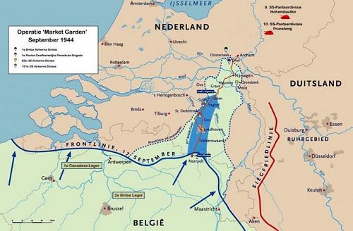 Presentatie over het fiasco van Operatie Market Garden bij Afd. Weert