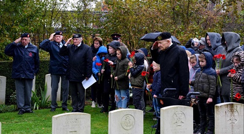 Herdenking op Britse Begraafplaats in Swartbroek